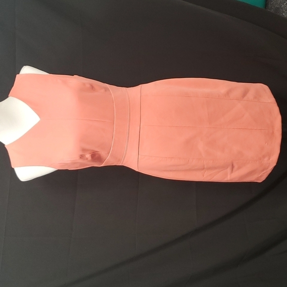 WHBM Peach Bodycon SZ 8 - Picture 1 of 10